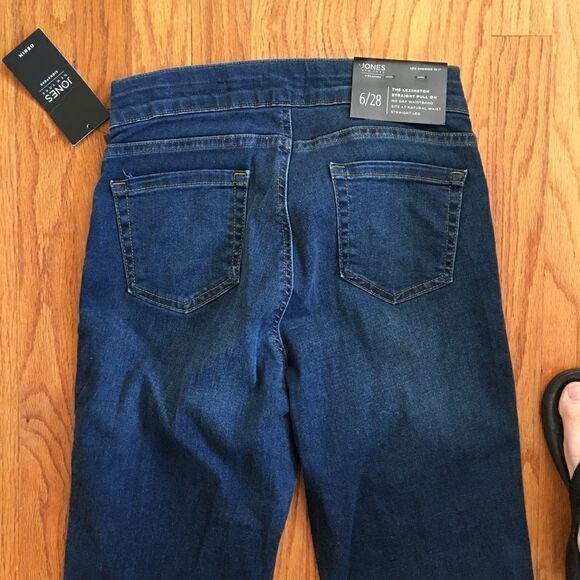 JONES NEW YORK NWT Lexington Straight Pull On Jeggings | Size 6 - Picture 6 of 9